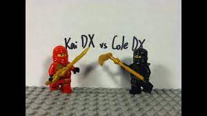 Lego Ninjago: Kai DX vs Cole DX - YouTube