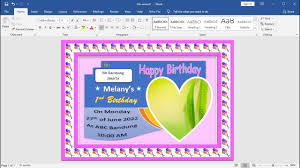mail merge in a microsoft word doent