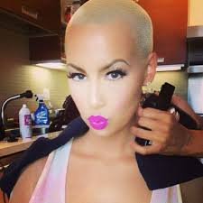 amber rose post nearly s