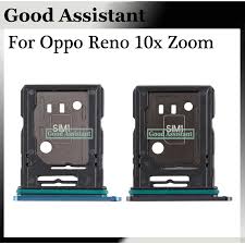 What is the difference between a sim card and an sd card? For Oppo Reno 10x Zoom Cph1919 Pcct00 Pccm00 Sim Tray Micro Sd Card Holder Slot Parts Sim Card Adapter Replacement Parts Mobile Phone Housings Frames Aliexpress