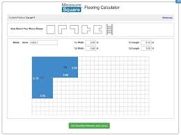 carpet calculator mere square corp