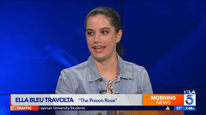 Ella bleu travolta is an actress. Ella Bleu Travolta On Her Family Legacy And New Film The Poison Rose Youtube