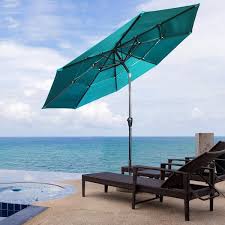 Patio Umbrella With Double Air Vent