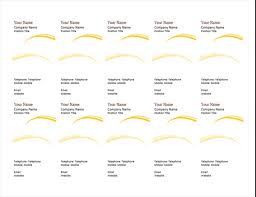 Business Cards Burgundy Wave Design 10 Per Page