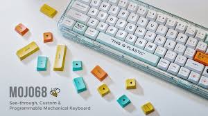 Mojo68: See-through, Custom&Programmable Mechanical Keyboard by MelGeek —  Kickstarter