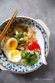 congee (chinese rice porridge) - Grits and Chopsticks