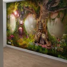 Fairy Bedroom Forest Wall Mural