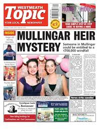 Westmeath Topic 23 April 2016