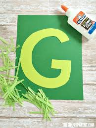 pre letter g craft g is for