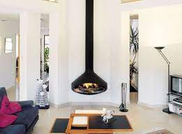 11 Hanging Fireplaces We Wouldn T Mind