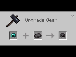 Put the diamond item into the smithing table with netherite ingots to upgrade the items into the netherite version. How To Craft Netherite Armor And Tools Bedrock Nether Update Youtube