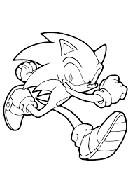 coloring page sonic sonic the hedgehog 9