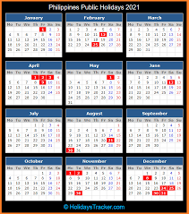 So whatever day you wish to celebrate, have a great month and enjoy getting creative! Philippines Public Holidays 2021 Holidays Tracker