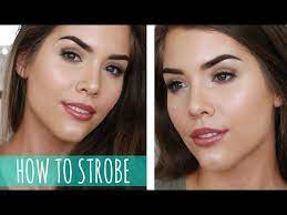 strobing makeup tutorial for oily skin