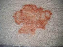 stains from carpet floors