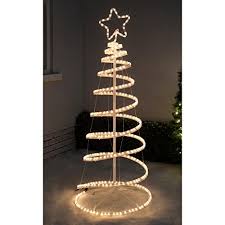 You want the lights to look effortless. Werchristmas 5 Ft Flashing 3d Spiral Christmas Tree Rope Light Silhouette Blue Get Ahead Christmas