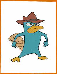 Perry the Platypus Phineas and Ferb Fill Embroidery Design 3 - Etsy Hong  Kong