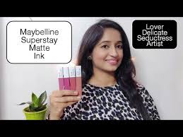 maybelline superstay matte ink lover