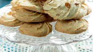 greek style chewy almond cookies