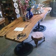 Hand Crafted Sinker Cypress Table And
