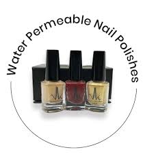 water permeable nail polishes
