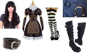 steamdress alice costume carbon