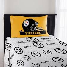 Pittsburgh Steelers Twin Size Sheet Set