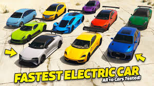 which is the fastest electric car in