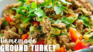 homemade ground turkey recipe steps