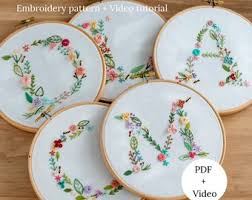 Free free download embroidery designs with various sizes and including all famous embroidery formats dst, pes, jef, xxx. Embroidery Pattern Etsy