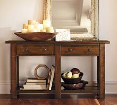 Benchwright Console Table Pottery Barn