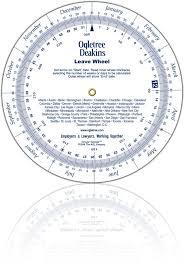 Circular Calendar Custom Calendar Wheels