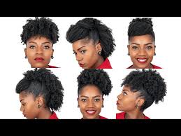 6 natural hairstyles for um length