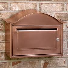 Wall Mount Mailbox Copper Mailbox