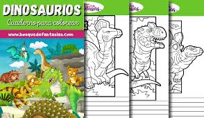 dibujos para colorear de dinosaurios