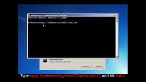 how to reset windows 7 admin pword