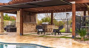 North Mesa Az Pergola Pool Deck