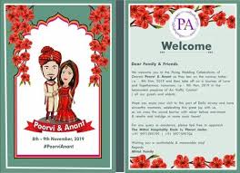 hindu wedding invitation card design