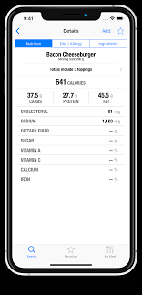 nutrition calculator app nutrition