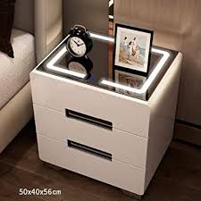 Modern Bedside Table With 3 Drawers