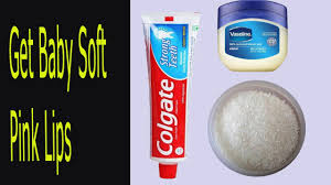 toothpaste vaseline sugar beauty tips