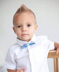 This is a funky hairstyle suitable for the sporty kids. 20 Sute Baby Boy Haircuts