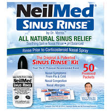 neilmed sinus rinse kit with 50