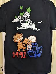 rugrats reptar t shirts 1991 gem