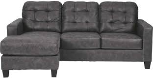 venaldi gray queen sofa chaise sleeper