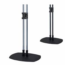 premier mounts dual display floor stand