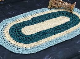 crochet oval rug x8pick com