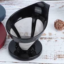 Resistant from rust, being durable and healthy. Coffee Filter Funnel Pour Over Coffee Stainless Steel Mesh Strainer 125mm Silver For Sale Online Ebay