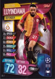 Galatasaray'dan son dakika christian luyindama transferi geldi. Gal007 Christian Luyindama Galatasaray A Champions League Match Attax 2019 20 Germany Release Football Cards Direct