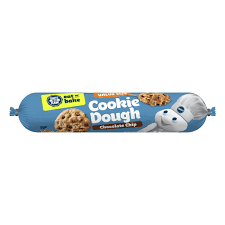 Pillsbury mini soft baked double chocolate cookies, 54 count. Pillsbury Chocolate Chip Flavored Cookie Dough Value Size Shop Biscuit Cookie Dough At H E B